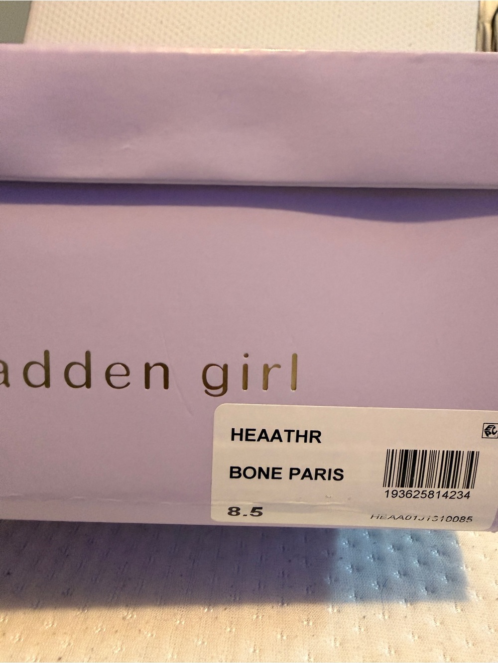 Madden Girl Cream Chunky Penny Loafers - Picture 3 of 3